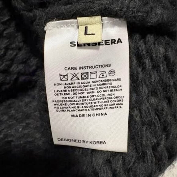 Oversized chunky knit sweater - Picture 5 of 7